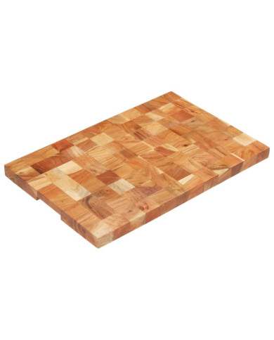 Planche à découper 60x40x3,8 cm Bois d'acacia massif | Mobilier & Déco