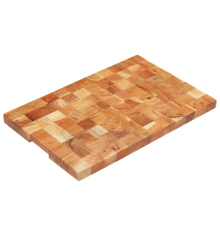 Planche à découper 60x40x3,8 cm Bois d'acacia massif | Mobilier & Déco