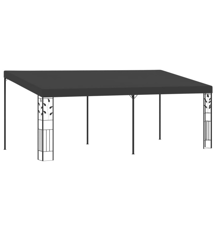 Belvédère à montage mural 6x3x2,5 m Anthracite | Mobilier & Déco