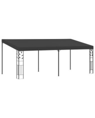 Belvédère à montage mural 6x3x2,5 m Anthracite | Mobilier & Déco
