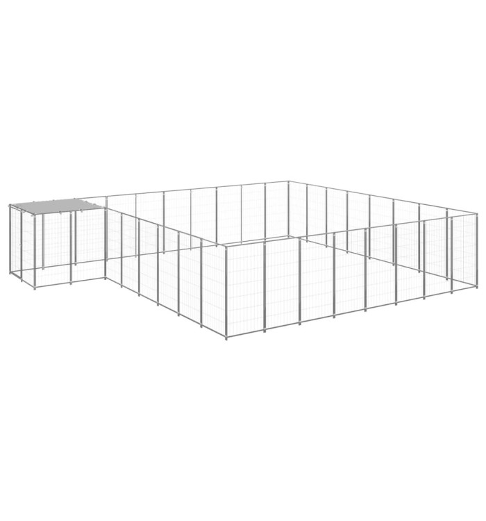 Chenil Argenté 20,57 m² Acier | Mobilier & Déco