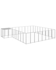 Chenil Argenté 20,57 m² Acier | Mobilier & Déco