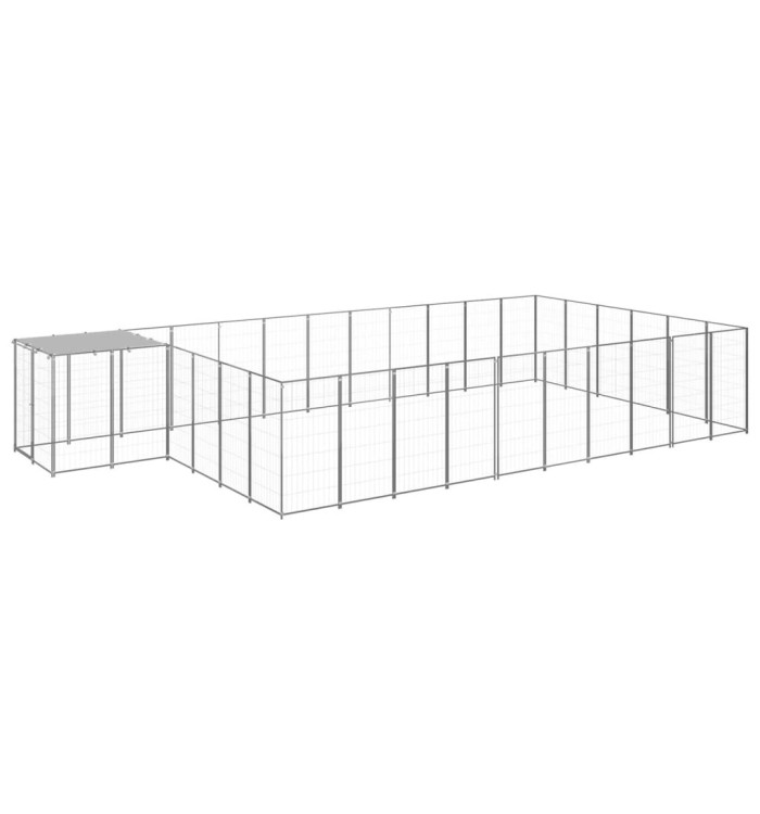 Chenil Argenté 19,36 m² Acier | Mobilier & Déco