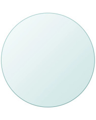 Dessus de table ronde en verre trempé 900 mm | Mobilier & Déco