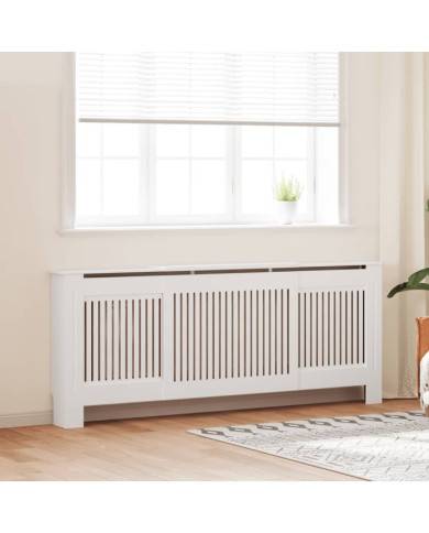 Cache-radiateur MDF Blanc 205 cm | Mobilier & Déco