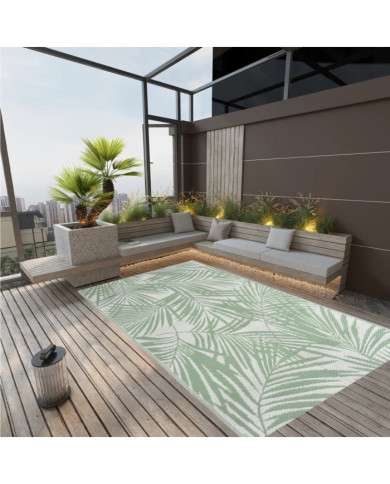 Tapis d'extérieur ARAKIL Vert 190x290 cm PP | Mobilier & Déco