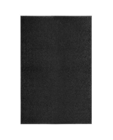 Paillasson lavable Noir 120x180 cm | Mobilier & Déco
