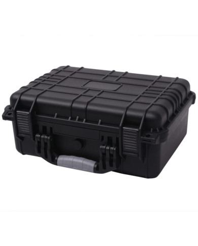 Boîte de protection pour équipement 40,6 x 33 x 17,4 cm noir | Mobilier & Déco