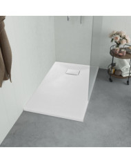 Bac de douche SMC Blanc 100 x 80 cm | Mobilier & Déco