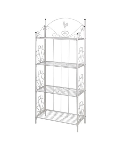 Support pour plantes Carré Blanc | Mobilier & Déco