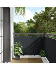 Écran de balcon en tissu Oxford 90x600 cm Anthracite | Mobilier & Déco