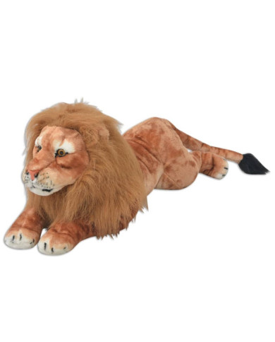 Lion en peluche Marron XXL | Mobilier & Déco