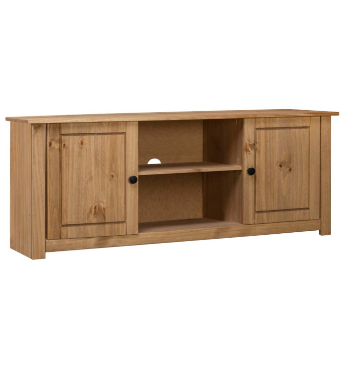 Meuble TV 120x40x50 cm Bois de pin massif Gamme Panama | Mobilier & Déco