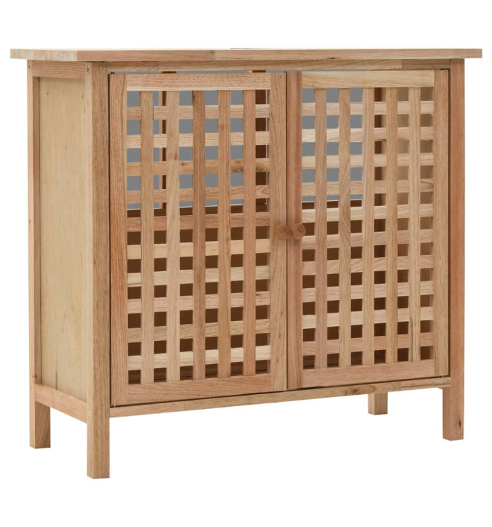 Armoire pour lavabo Bois de noyer massif 66x29x61 cm | Mobilier & Déco