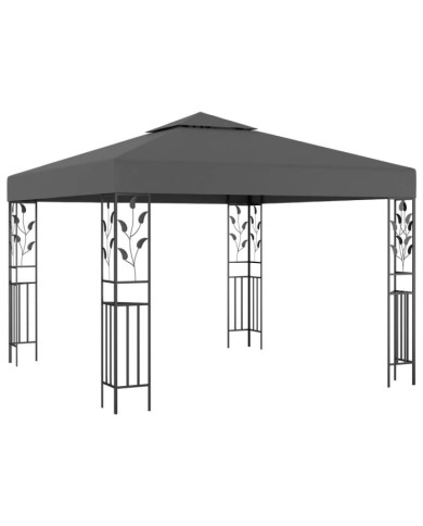 Belvédère 3x3 m Anthracite | Mobilier & Déco