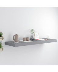 Étagère flottante murale gris 80x23,5x3,8 cm MDF | Mobilier & Déco