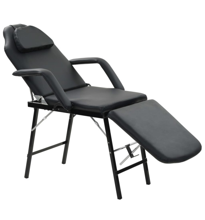 Fauteuil de massage pour traitement facial Simili-cuir Noir | Mobilier & Déco