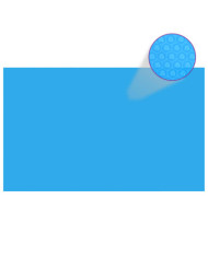 Bâche de piscine rectangulaire 260 x 160 cm PE Bleu | Mobilier & Déco