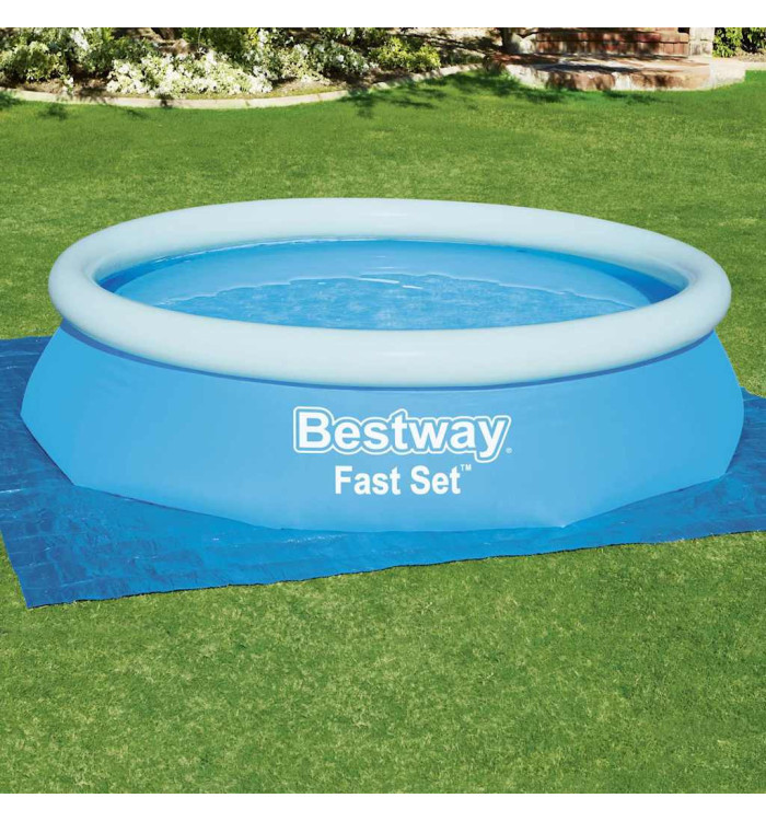 Bestway Tapis de sol pour piscine Flowclear 335x335 cm | Mobilier & Déco