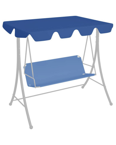 Toit de rechange de balançoire bleu 188/168x145/110 cm | Mobilier & Déco
