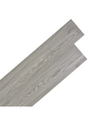 Dalles de plancher PVC autoadhésif 5,02 m² 2 mm gris foncé | Mobilier & Déco
