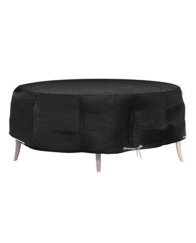 Housse pour salon îlot 8 œillets Ø188x50 cm rond | Mobilier & Déco