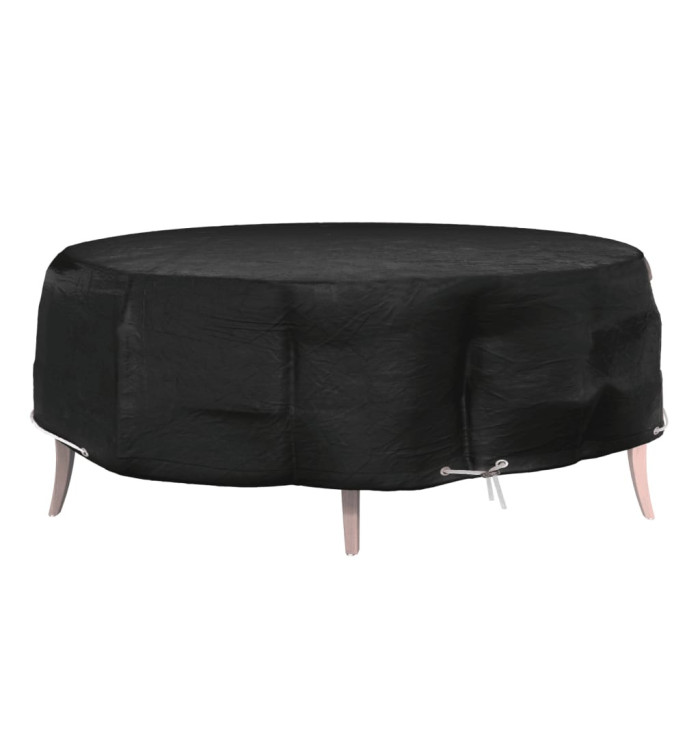 Housse pour salon îlot 8 œillets Ø188x50 cm rond | Mobilier & Déco