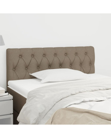 Tête de lit Taupe 100x7x78/88 cm Tissu | Mobilier & Déco
