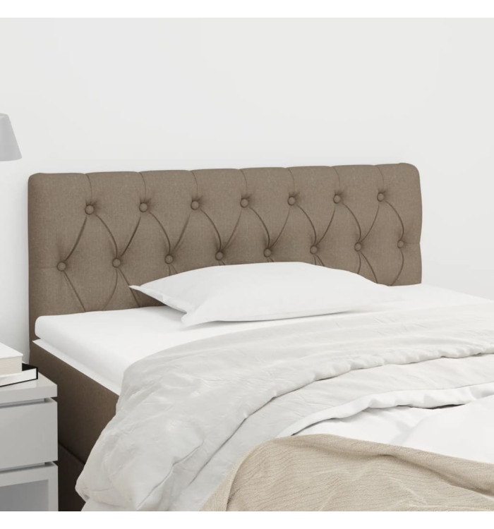 Tête de lit Taupe 100x7x78/88 cm Tissu | Mobilier & Déco