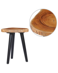 Table basse 40x45 cm Teck solide | Mobilier & Déco