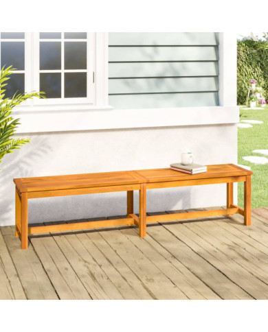 Banc de jardin 180x35x45 cm bois massif d'acacia | Mobilier & Déco