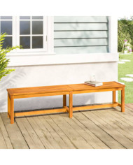 Banc de jardin 180x35x45 cm bois massif d'acacia | Mobilier & Déco