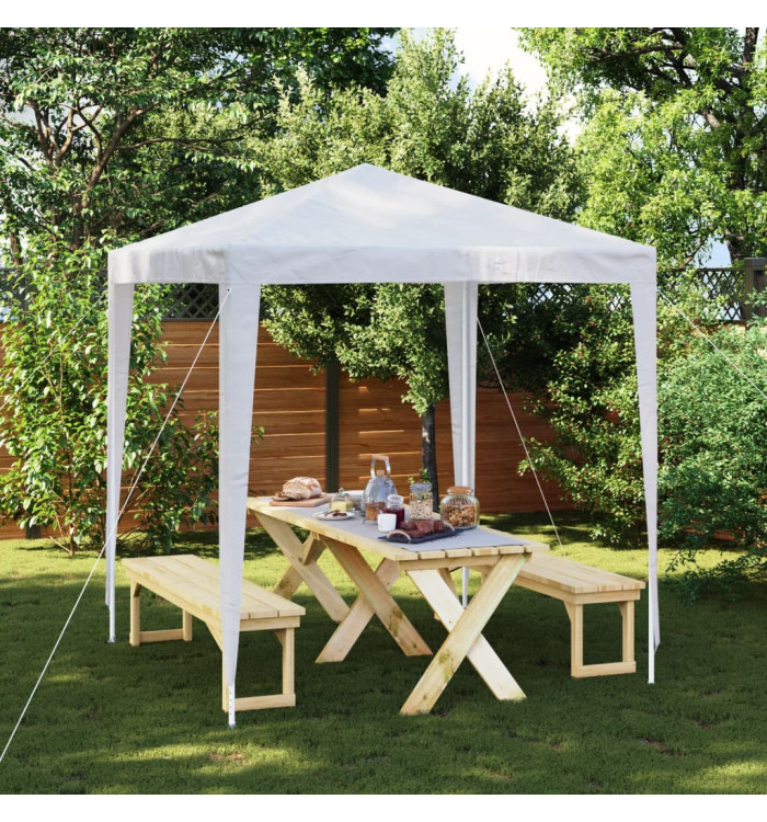 Tente de réception 2x2 m Blanc | Mobilier & Déco