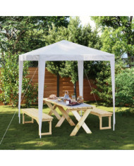 Tente de réception 2x2 m Blanc | Mobilier & Déco