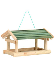 Mangeoire à oiseaux Bois de sapin 35x29,5x21 cm | Mobilier & Déco