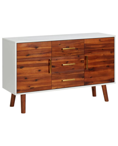 Buffet 110x35x70 cm Bois d'acacia massif et MDF | Mobilier & Déco