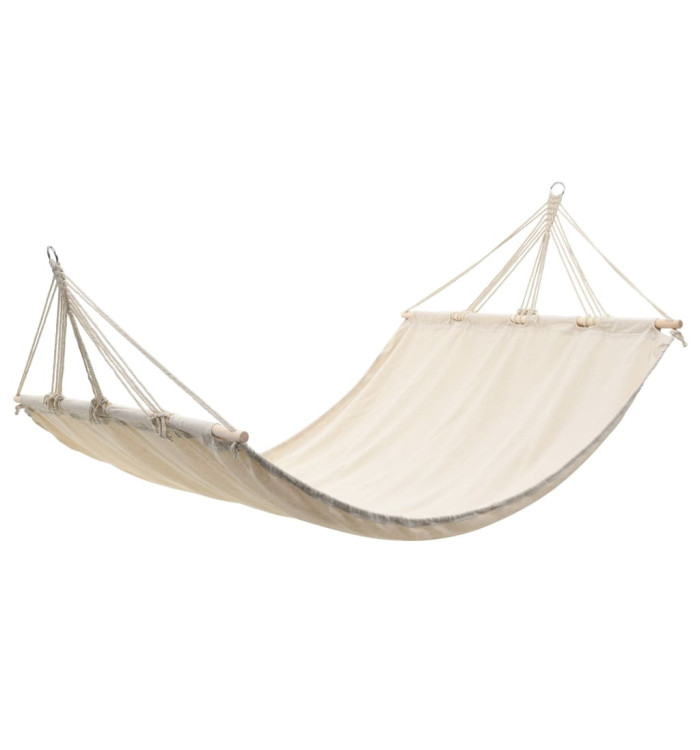 Hamac couleur crème 210 cm x 150 cm | Mobilier & Déco