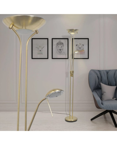 Lampadaire à LED à éclairage réglable 23 W | Mobilier & Déco