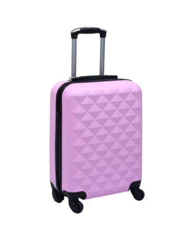 Valise rigide Rose ABS | Mobilier & Déco