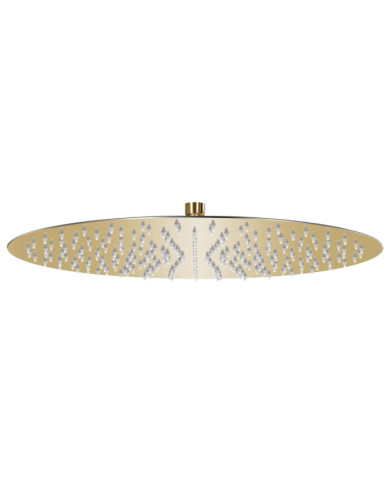Pomme de douche pluie Acier inoxydable 40 cm Ronde Doré | Mobilier & Déco