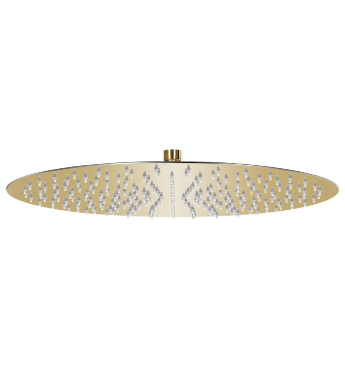 Pomme de douche pluie Acier inoxydable 40 cm Ronde Doré | Mobilier & Déco