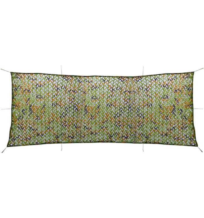 Filet de camouflage avec sac de rangement 1,5 x 4 m | Mobilier & Déco