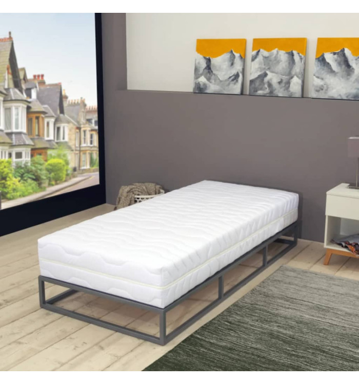 Matelas 80 x 200 cm 7 zones Ressort ensaché 20 cm H2 | Mobilier & Déco