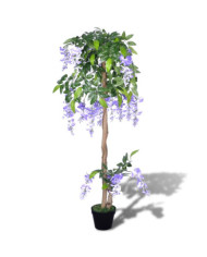 Wisteria artificiel avec Pot 120 cm | Mobilier & Déco