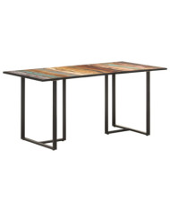 Table de salle à manger 160 cm Bois de récupération massif | Mobilier & Déco