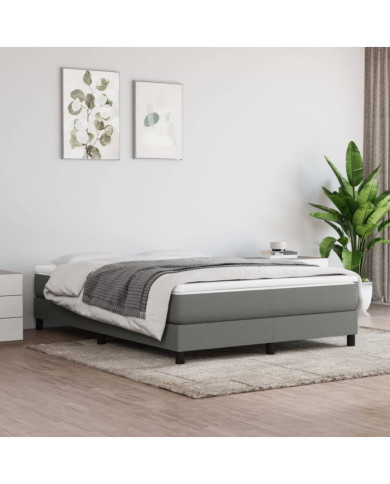 Matelas de lit à ressorts ensachés Gris foncé 140x200x20 cm | Mobilier & Déco