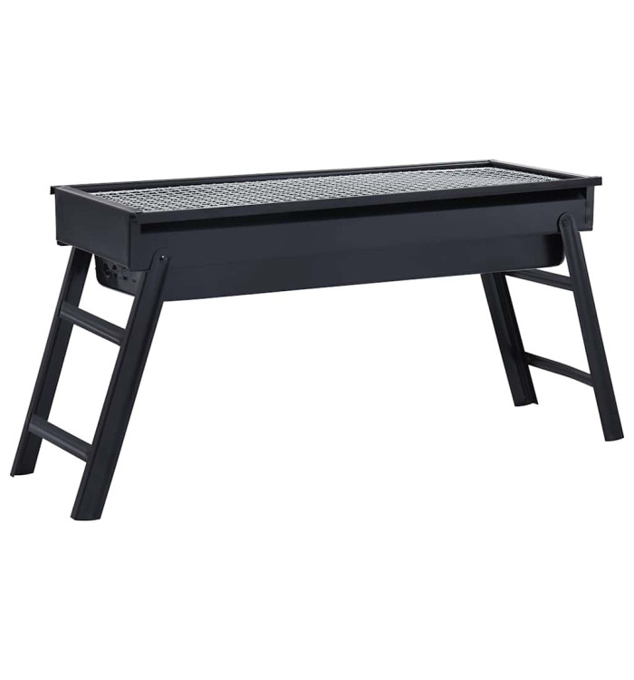 Barbecue portable de camping Acier inoxydable 60x22,5x33 cm | Mobilier & Déco