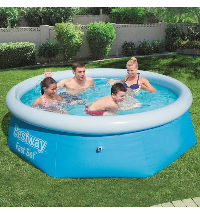 Bestway Piscine gonflable Fast Set Rond 244 x 66 cm 57265 | Mobilier & Déco