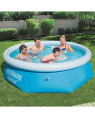 Bestway Piscine gonflable Fast Set Rond 244 x 66 cm 57265 | Mobilier & Déco