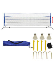 Filet de badminton avec volants 500 x 155 cm | Mobilier & Déco